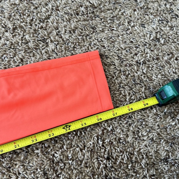 White Fox Orange High Waisted Leggings/Joggers Medium - Picture 14 of 14